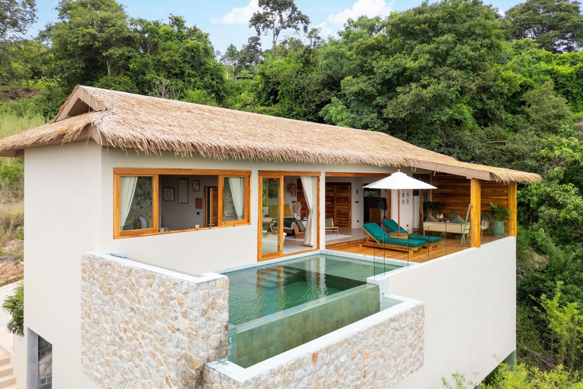 Wild Cottages Elephant Sanctuary Resort Amphoe Koksamui Exterior foto