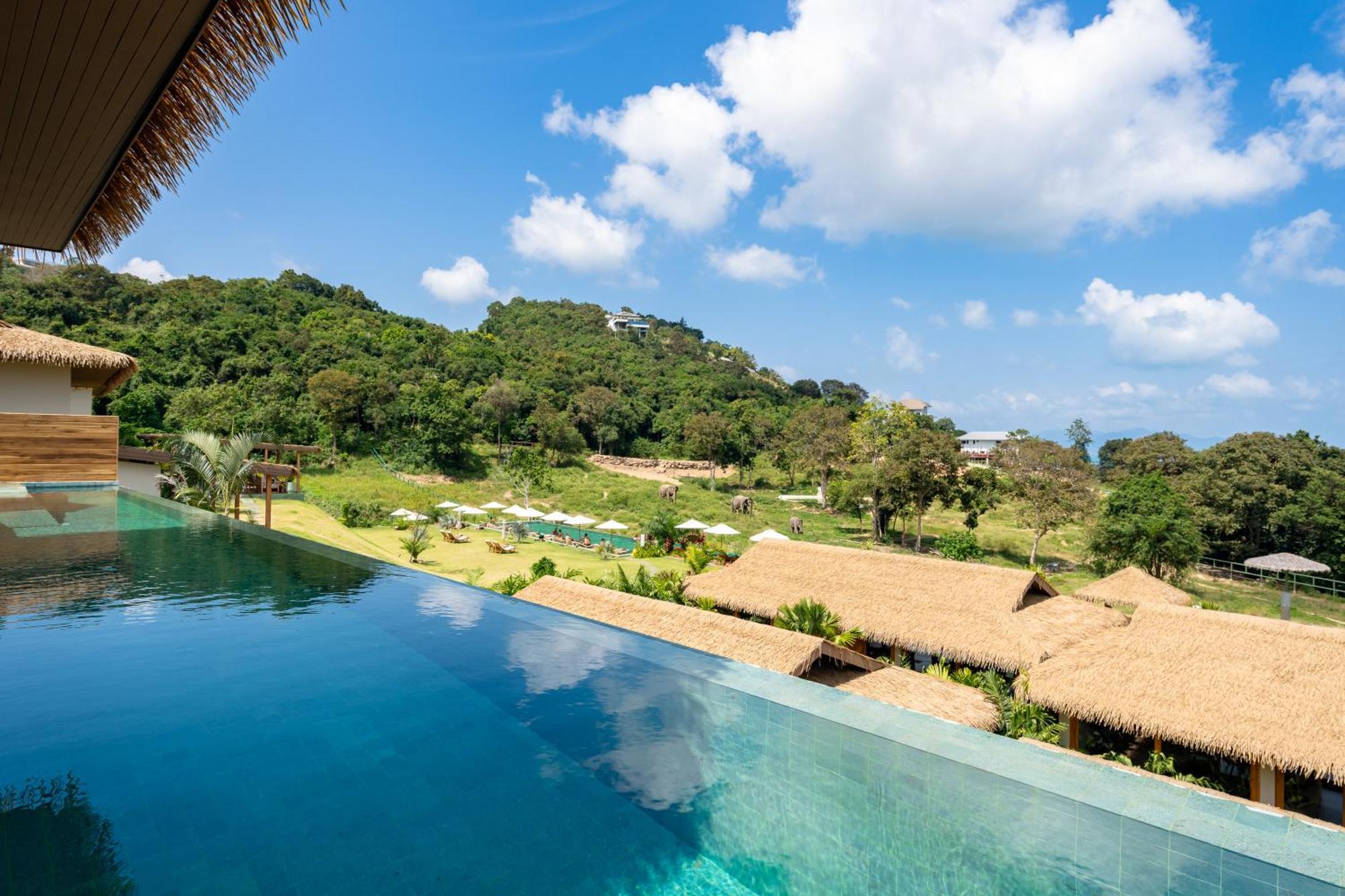 Wild Cottages Elephant Sanctuary Resort Amphoe Koksamui Exterior foto
